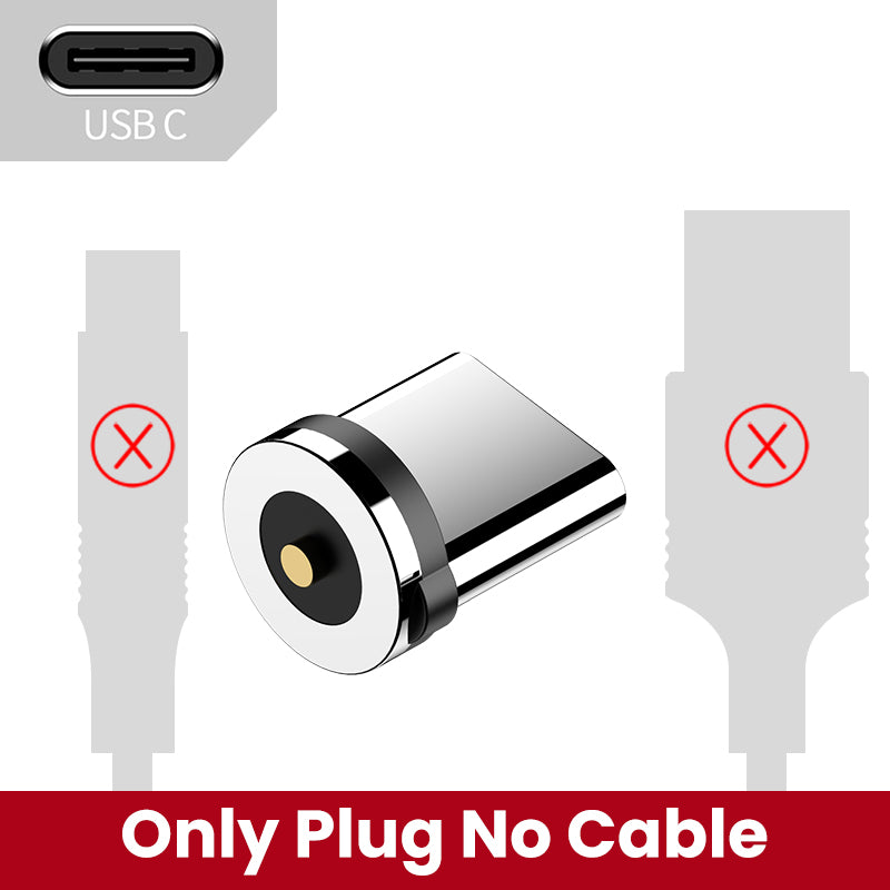 Elough 540 Degree Rotating Seven-pin Small Waist Magnetic Charging Cable 3-in-1