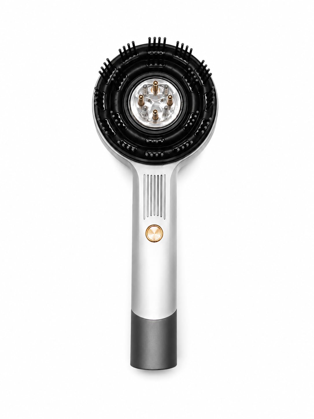 Electric Scalp Massager Comb with Hair Oil Applicator, 2-in-1 Hair & Scalp Care Device, IPX7 Waterproof Deep Shiatsu Massage Brush, Portable Rechargeable Hair Growth Stimulator, Stress Relief & Relaxation Tool for Men & Women (Glacier White)