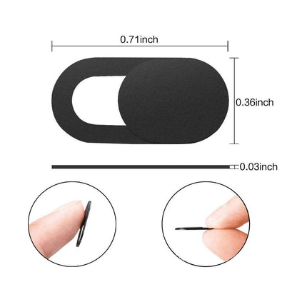 6 Pack Ultra Thin 0.03inch Web Camera Cover Slide with Strong Adhesive for Laptop Desktop PC Macboook Pro iMac Mac Mini Computer Smartphone