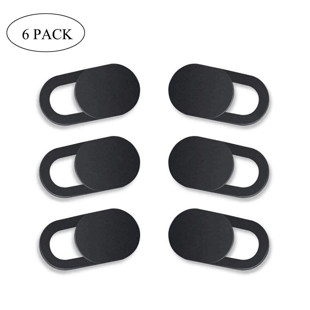 6 Pack Ultra Thin 0.03inch Web Camera Cover Slide with Strong Adhesive for Laptop Desktop PC Macboook Pro iMac Mac Mini Computer Smartphone