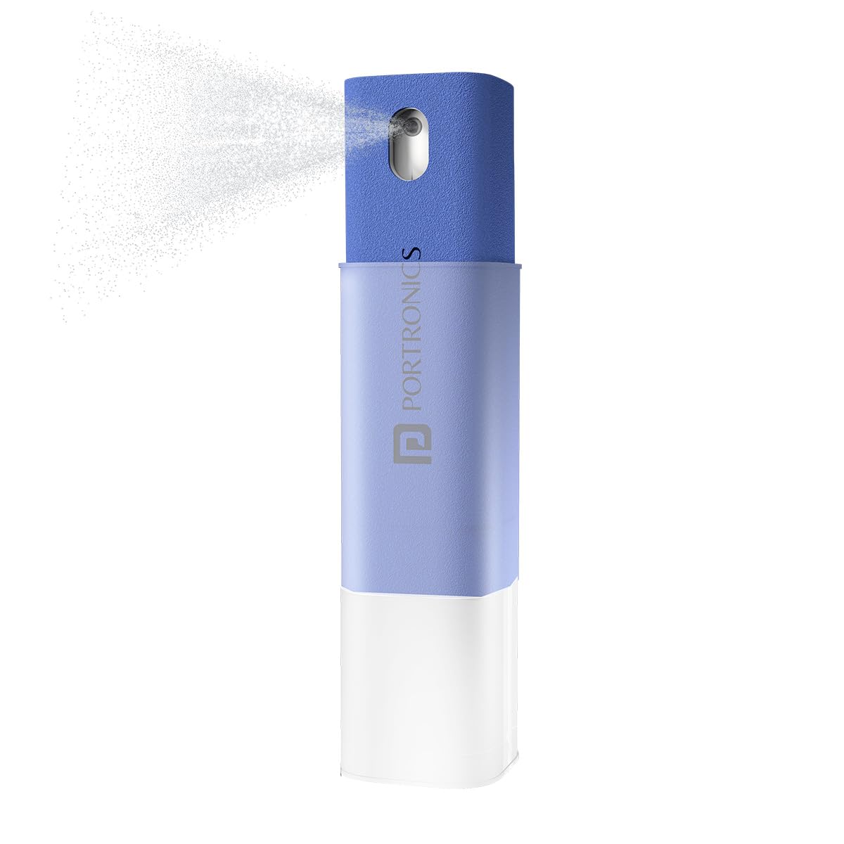 Portronics Swipe 2 Screen Cleaner & Duster with Refillable Spray Bottle, Chemical Free for Monitors & Laptop Screen, Smartphones & Tablets(Blue)
