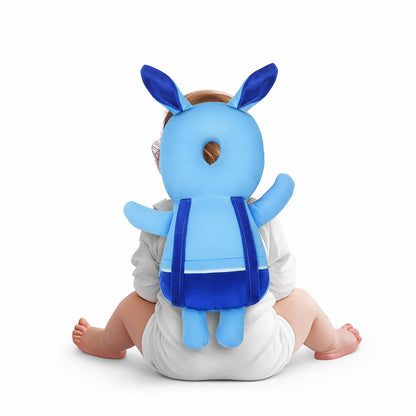 Baby Head Protector Backpack Cushion – Turtle Design | Anti-Fall Head Safety Pad for Babies | Soft Plush Toddler Head Protection Guard for Crawling & Walking (6–24 Months)