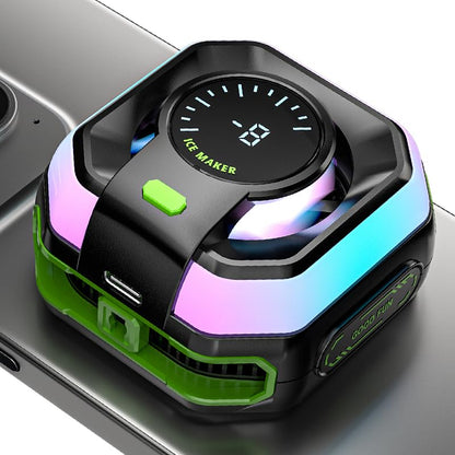 Smart AI Mobile Phone Gaming Cooler | for Instant Cooling Comes with Advanced Chip, Perfect for Gaming,Long Filming Sessions & Live Streaming | Gaming Cooler (MIL JS86)