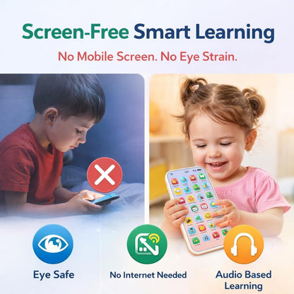 Neel Kids Mobile Phone Toy Kids Learning Musical Phone Toy with 28 Interactive Functions Hindi & English Toddler Learning Phone for Boys & Girls Age 2+
