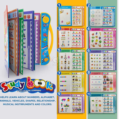 Intelligence Book | Interactive Book - Musical English Educational Phonetic Learning Book