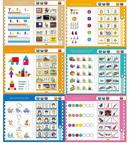 Intelligence Book | Interactive Book - Musical English Educational Phonetic Learning Book