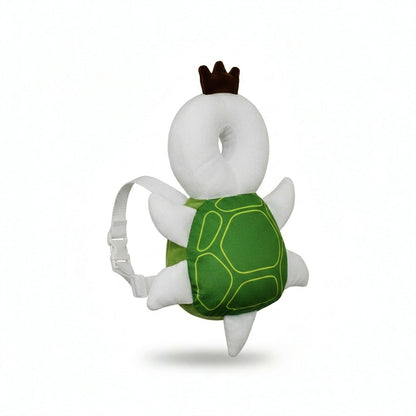 Baby Head Protector Backpack Cushion – Turtle Design | Anti-Fall Head Safety Pad for Babies | Soft Plush Toddler Head Protection Guard for Crawling & Walking (6–24 Months)
