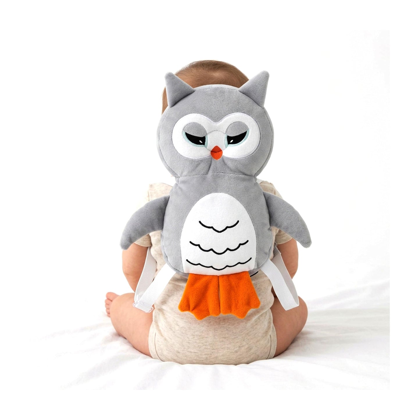 Baby Head Protector Backpack Cushion – Turtle Design | Anti-Fall Head Safety Pad for Babies | Soft Plush Toddler Head Protection Guard for Crawling & Walking (6–24 Months)