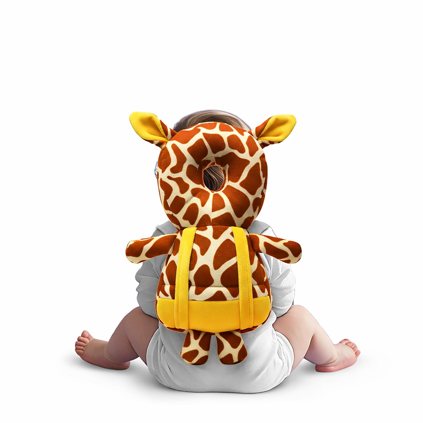 Baby Head Protector Backpack Cushion – Turtle Design | Anti-Fall Head Safety Pad for Babies | Soft Plush Toddler Head Protection Guard for Crawling & Walking (6–24 Months)