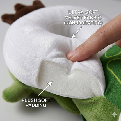 Baby Head Protector Backpack Cushion – Turtle Design | Anti-Fall Head Safety Pad for Babies | Soft Plush Toddler Head Protection Guard for Crawling & Walking (6–24 Months)