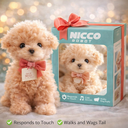 Pup Electronic Plush Puppy Interactive Toys | Walks, Barks, Shake Tail