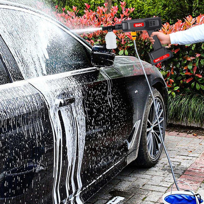 60Bar Cordless Pressure Washer, 600W Powerful Wireless Jet Wash with 20000mAh Li-ion Battery, 4 Spray Modes Portable Power Cleaner for Car Washing, Garden Patio & Outdoor Deep Cleaning