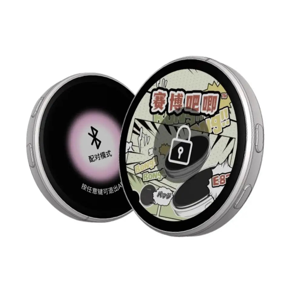 For E-Badge HD Dynamic Display Smart Pin For E-Badge Bluetooth Anime Digital Pin with App Control for Photos & Animations