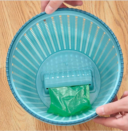 100/300/500PCS Black Disposable Garbage Bag Roll Up Plastic Garbage Bag for Household Kitchen Bathroom Travel