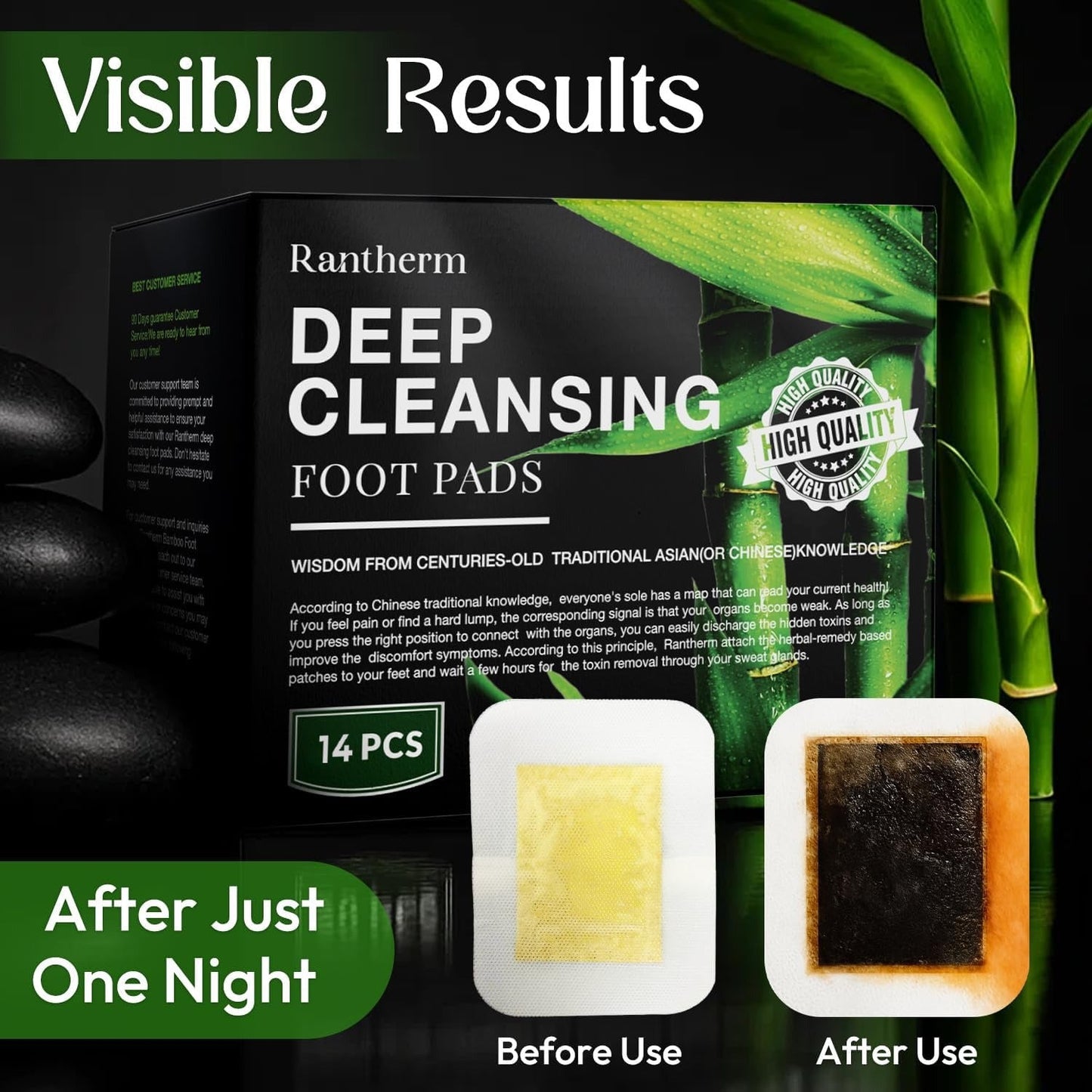 Impact Wellness  Foot Patches for Cleanse and Wellness