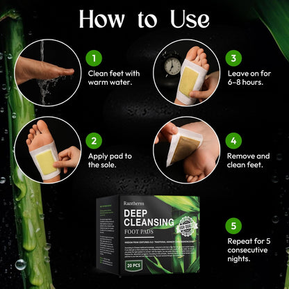 Impact Wellness  Foot Patches for Cleanse and Wellness